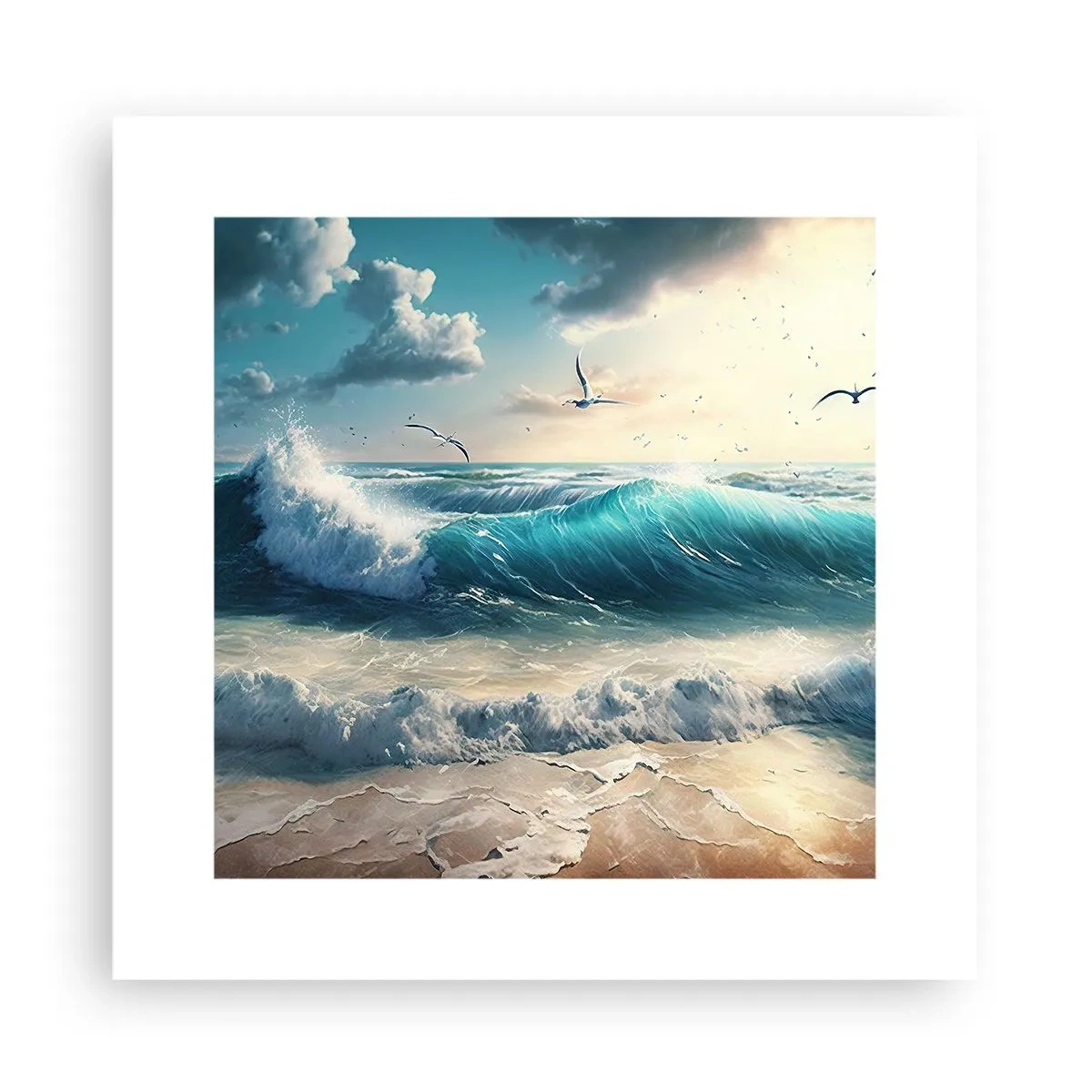 Póster - La brisa solo para ti - 30x30 cm