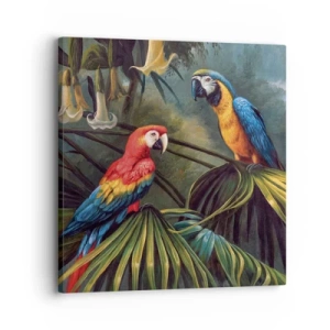 Cuadro sobre lienzo - Impresión de Imagen - Romanticismo en los trópicos - 30x30 cm