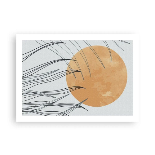 Póster - Siempre hacia el sol - 70x50 cm