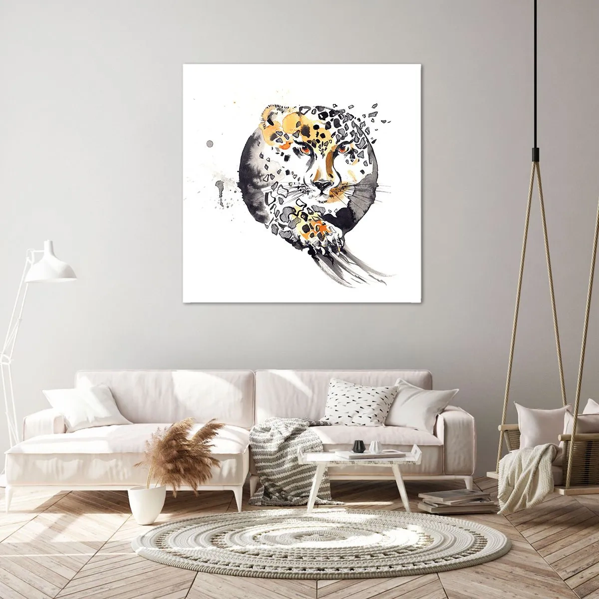 Cuadro sobre lienzo - Impresión de Imagen - Belleza depredadora - 60x60 cm