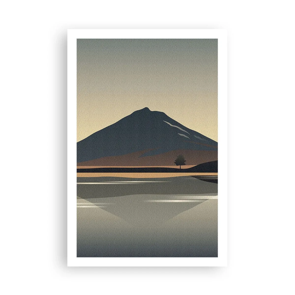 Póster - Reflejo de espejo - 61x91 cm