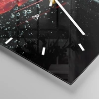 Esfera sin numeración, con rayas