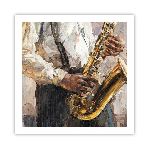 Póster - Llegó el momento del solo - 60x60 cm