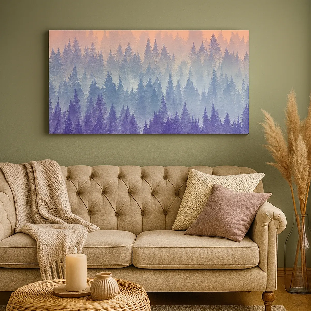 Cuadro sobre lienzo - Impresión de Imagen - Alto, más alto, hasta el cielo - 30x30 cm