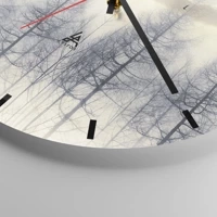 Esfera sin numeración, con rayas