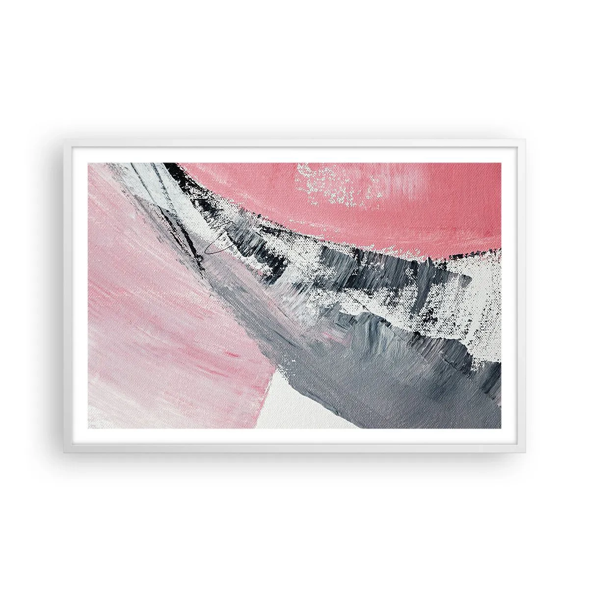 Póster en marco blanco - Composición a juego - 91x61 cm