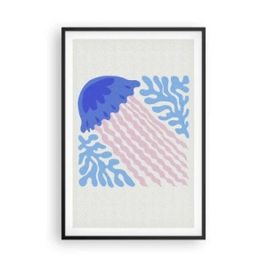 Póster en marco negro - Como de otro mundo - 61x91 cm