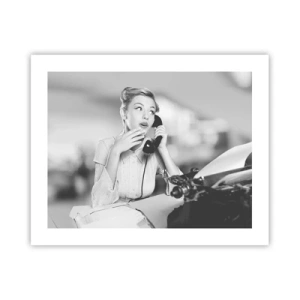 Póster - ¿Diga?, estamos en los años 50. - 50x40 cm