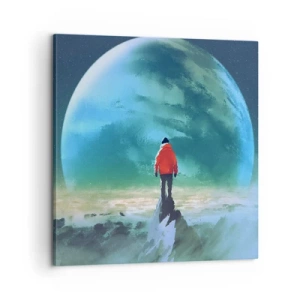 Cuadro sobre lienzo - Impresión de Imagen - Descubridor de una nueva Tierra - 60x60 cm