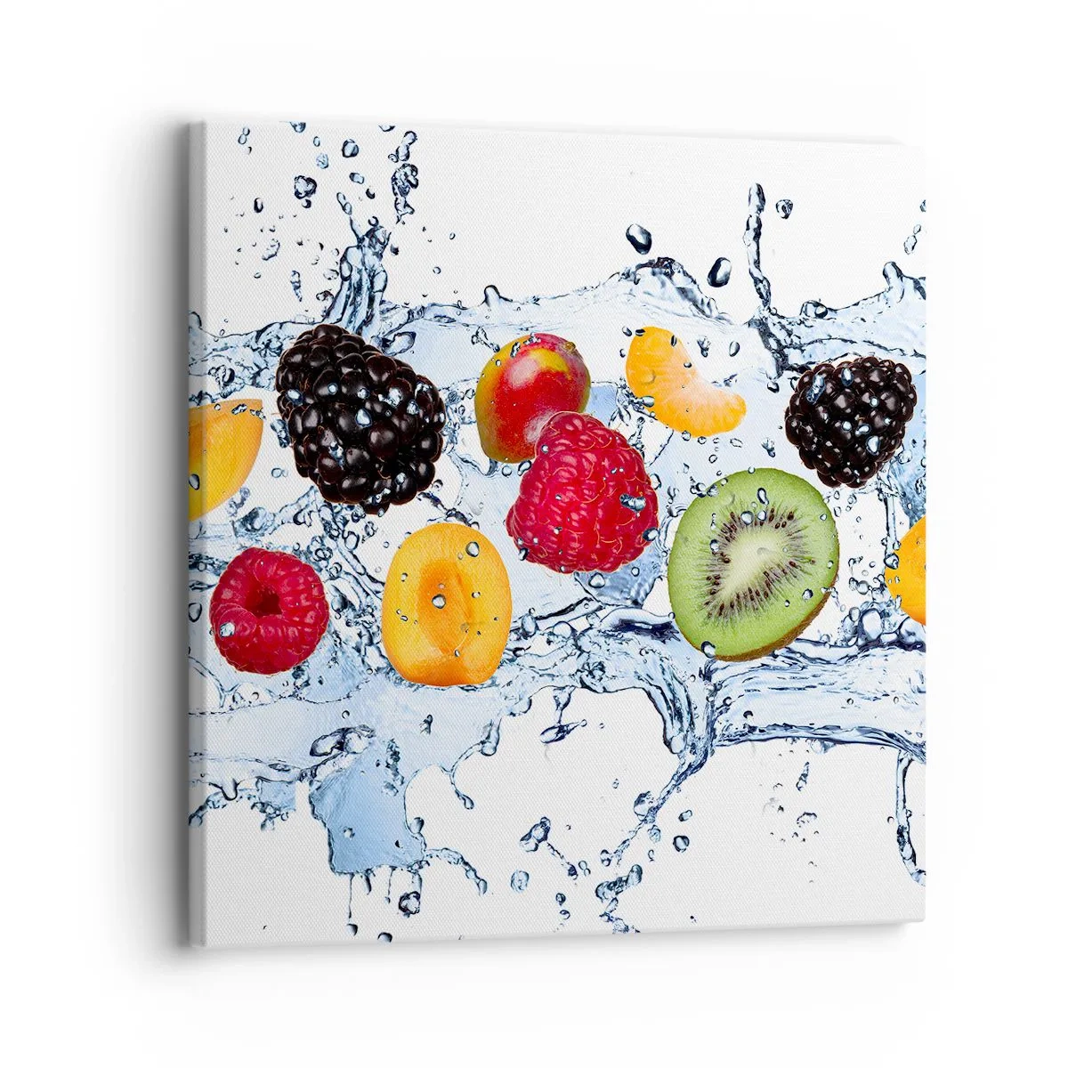 Cuadro sobre lienzo - Impresión de Imagen - Juega con nosotros - 30x30 cm