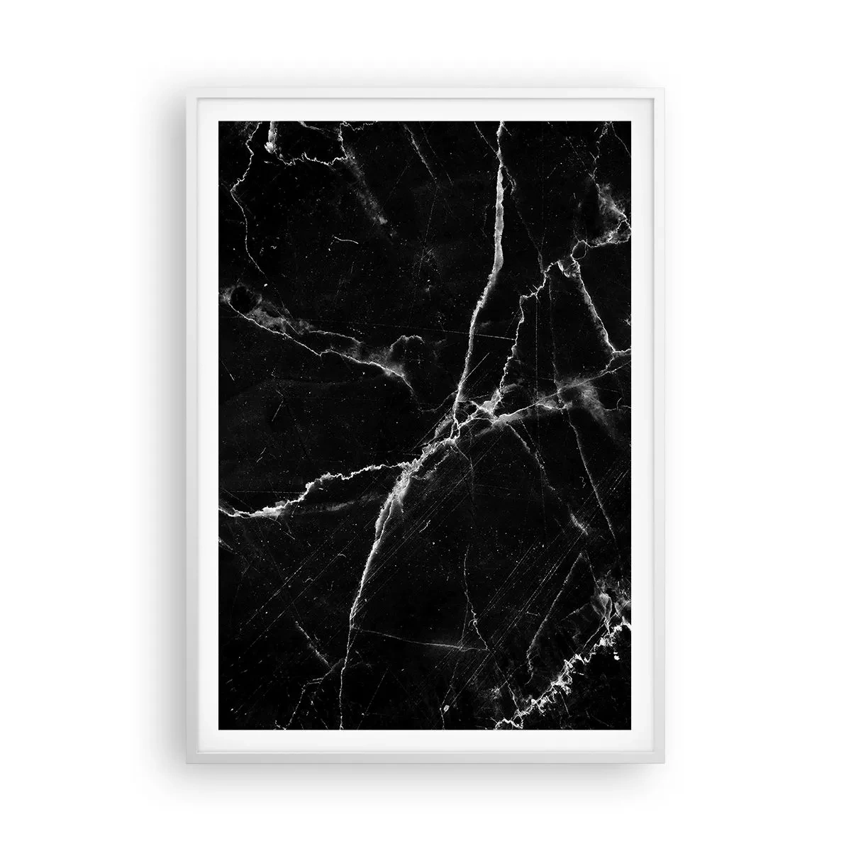 Póster en marco blanco - La vida secreta de la piedra - 70x100 cm