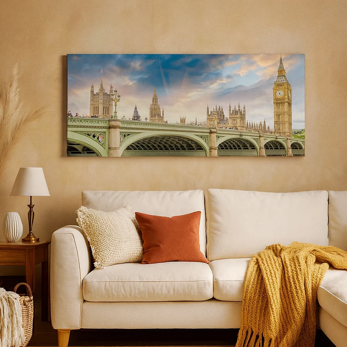 Cuadro sobre lienzo - Impresión de Imagen - El tiempo se detuvo en el Imperio - 30x30 cm