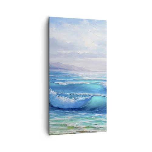 Cuadro sobre lienzo - Impresión de Imagen - Trae consuelo - 55x100 cm