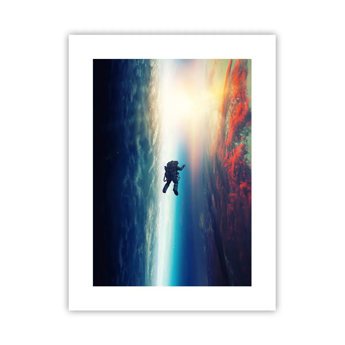 Póster - Enfrentarse al universo - 30x40 cm