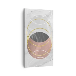 Cuadro sobre lienzo - Impresión de Imagen - Música de las esferas - 55x100 cm