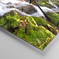 Esfera sin numeración, con rayas