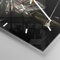 Esfera sin numeración, con rayas