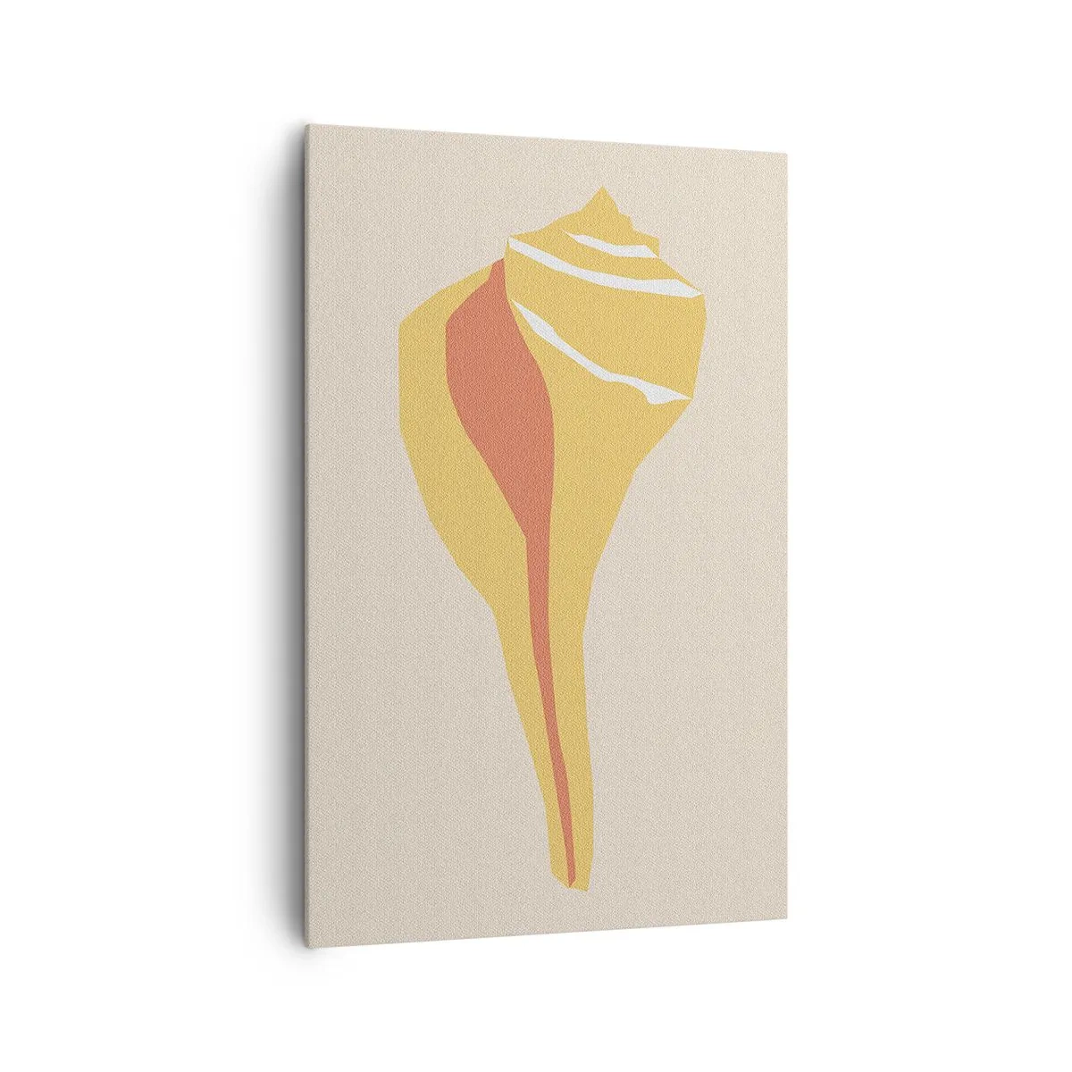 Cuadro sobre lienzo - Impresión de Imagen - Abstracción orgánica - crecimiento - 80x120 cm