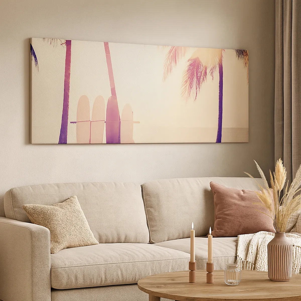 Cuadro sobre lienzo - Impresión de Imagen - Va a ser un gran día - 30x30 cm