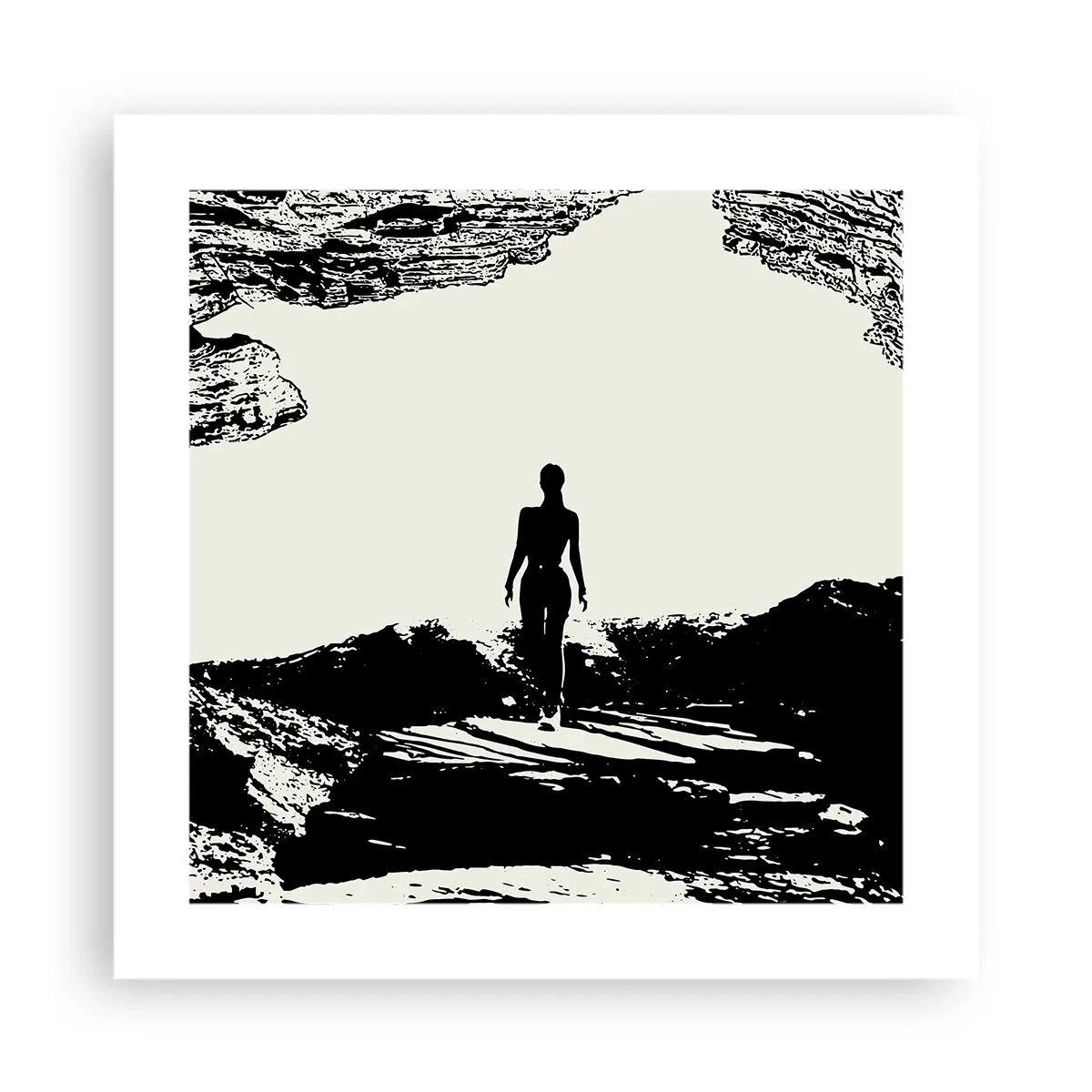 Póster - Una nueva mirada - 40x40 cm