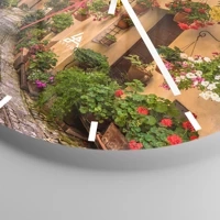 Esfera sin numeración, con rayas