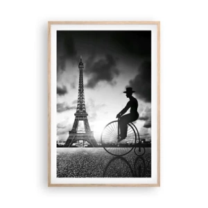 Póster en marco roble claro - Añoranza de la Belle Epoque - 61x91 cm