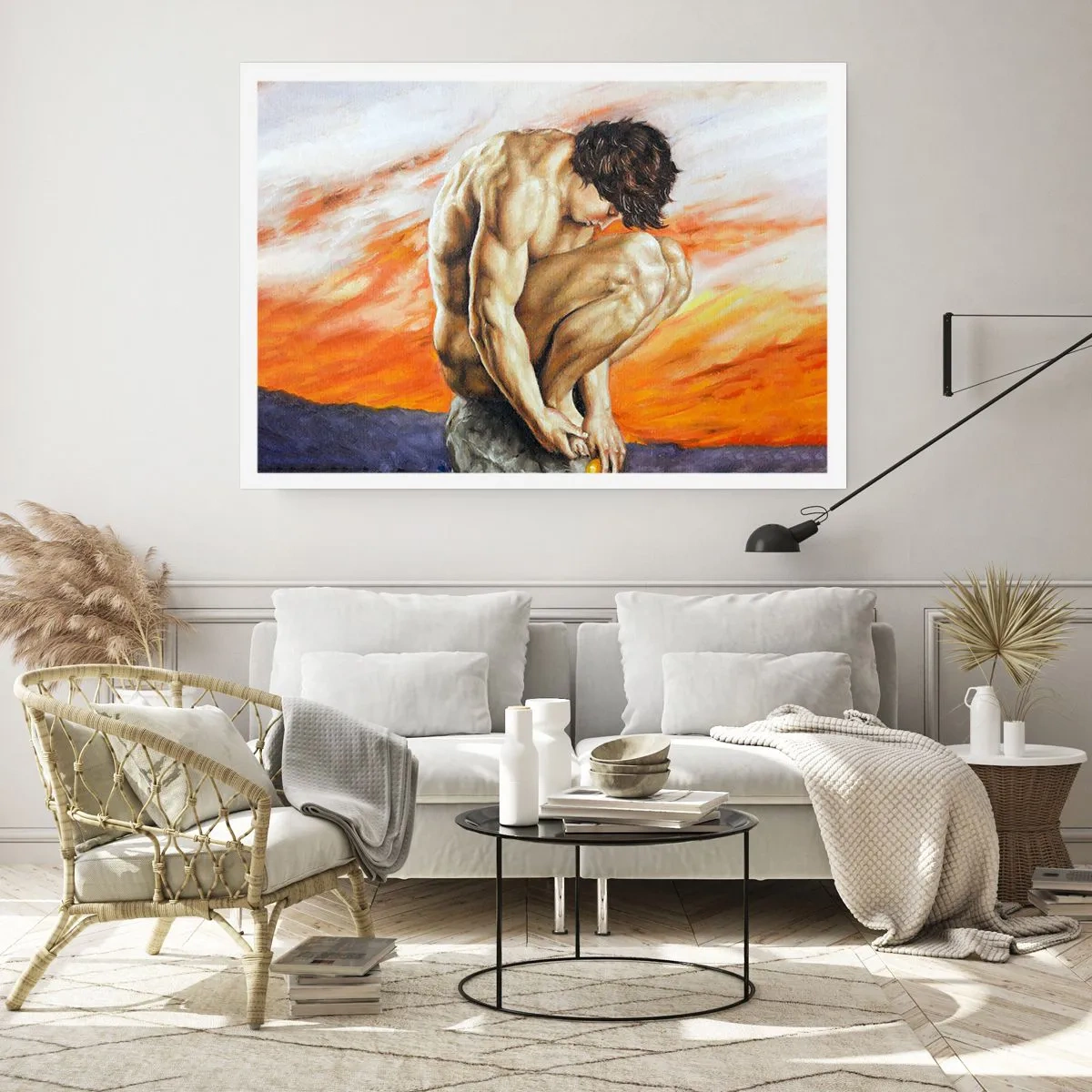 Póster - Sumergido en sí mismo - 91x61 cm