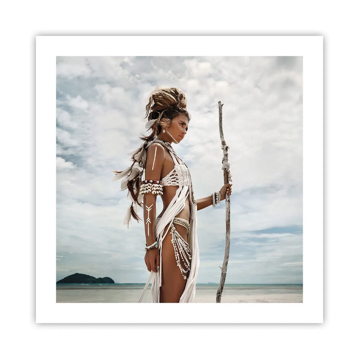Póster - Reina de los trópicos - 50x50 cm