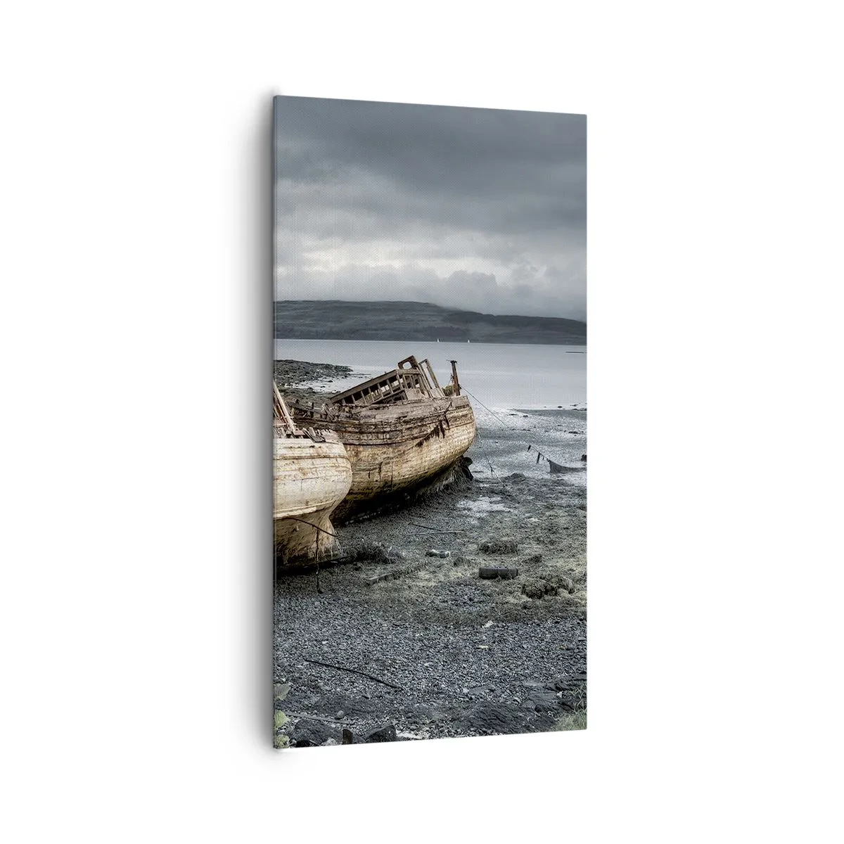 Cuadro sobre lienzo - Impresión de Imagen - Muestra de un trabajo dignamente realizado - 65x120 cm