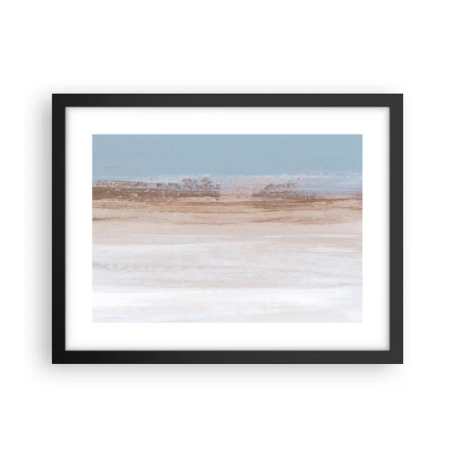 Póster en marco negro - Paisaje ambiguo - 40x30 cm
