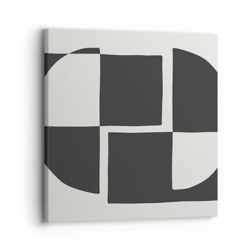 Cuadro sobre lienzo - Impresión de Imagen - Antítesis - síntesis - 30x30 cm
