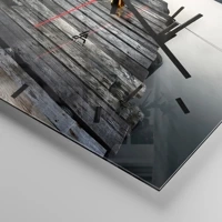 Esfera sin numeración, con rayas