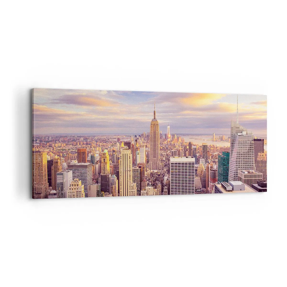 Cuadro sobre lienzo - Impresión de Imagen - Alcanzar las nubes - 100x40 cm