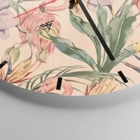 Esfera sin numeración, con rayas