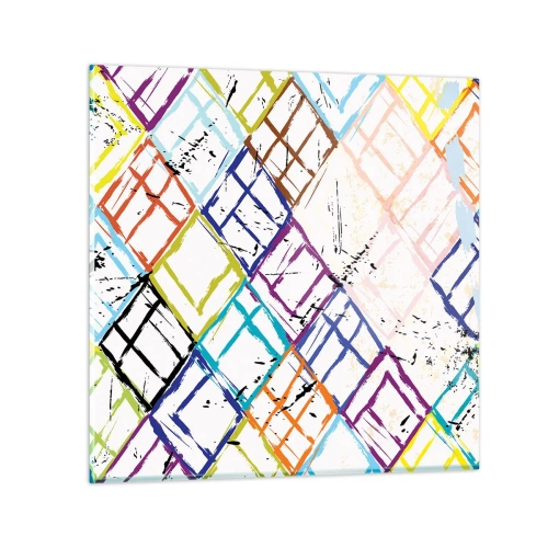 Cuadro sobre vidrio - Impresiones sobre Vidrio - Habitáculos en alquiler - 30x30 cm