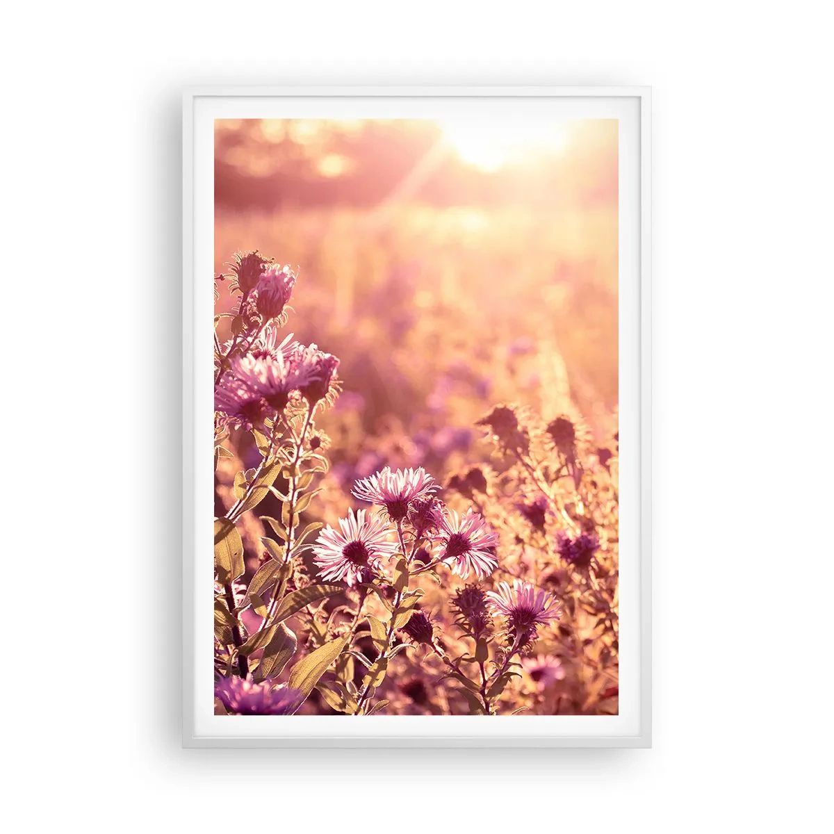 Póster en marco blanco - Antes de que se acabe el verano - 70x100 cm