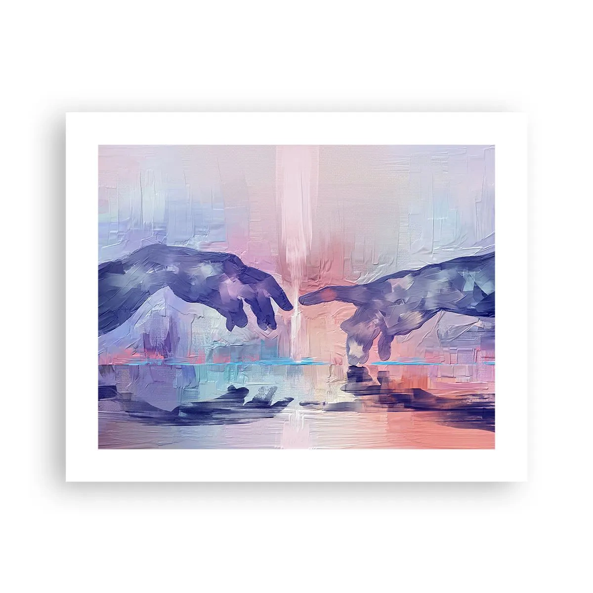 Póster - Chispa divina de vida - 50x40 cm