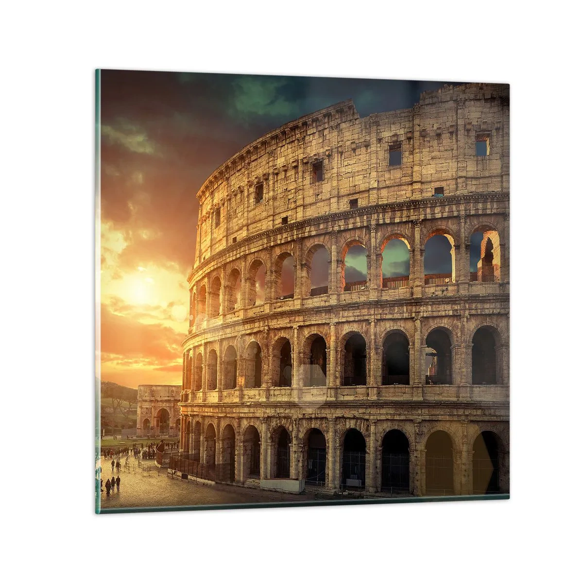 Cuadro sobre vidrio - Impresiones sobre Vidrio - Una impresión colosal - 40x40 cm