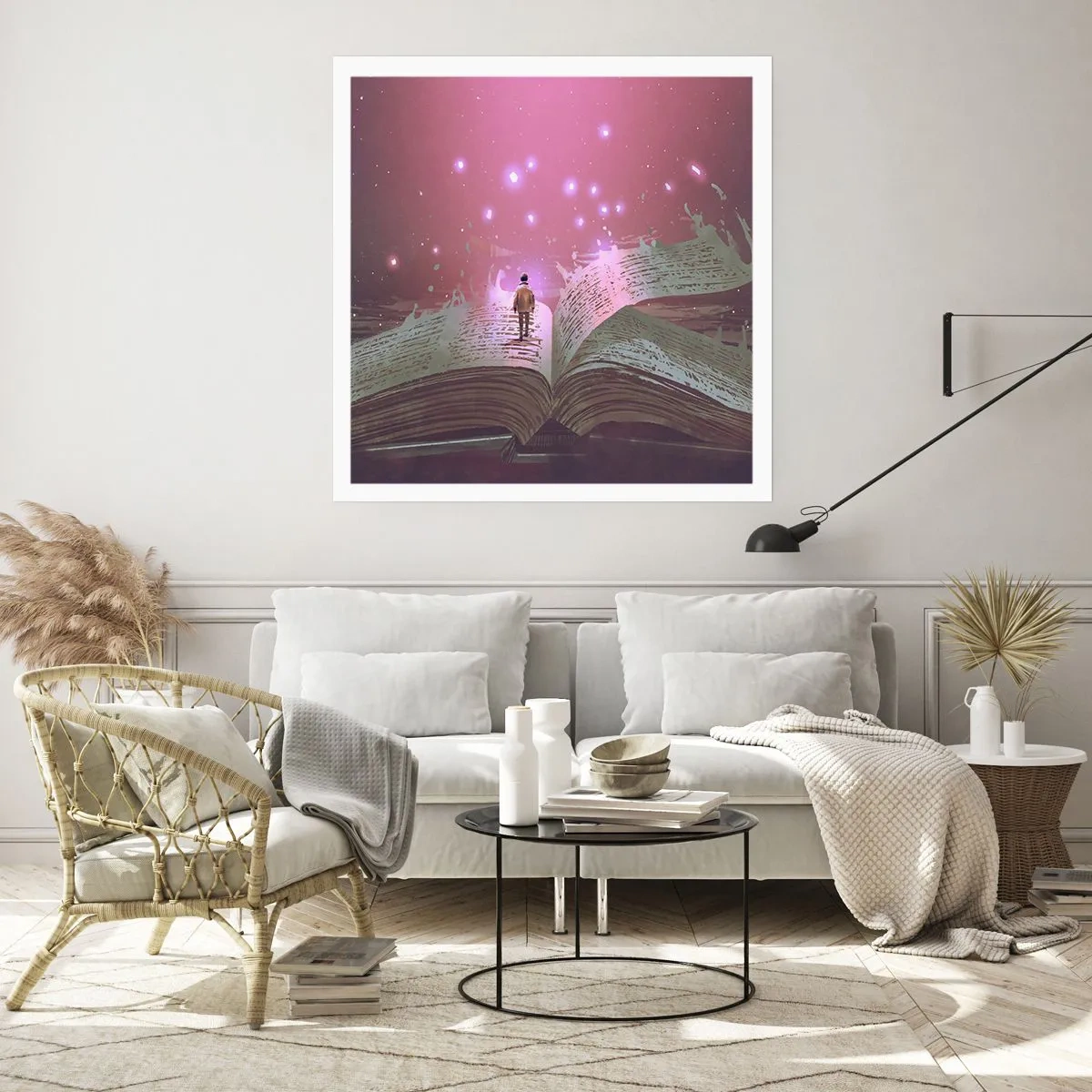 Póster - Una invitación a otro mundo - 40x40 cm