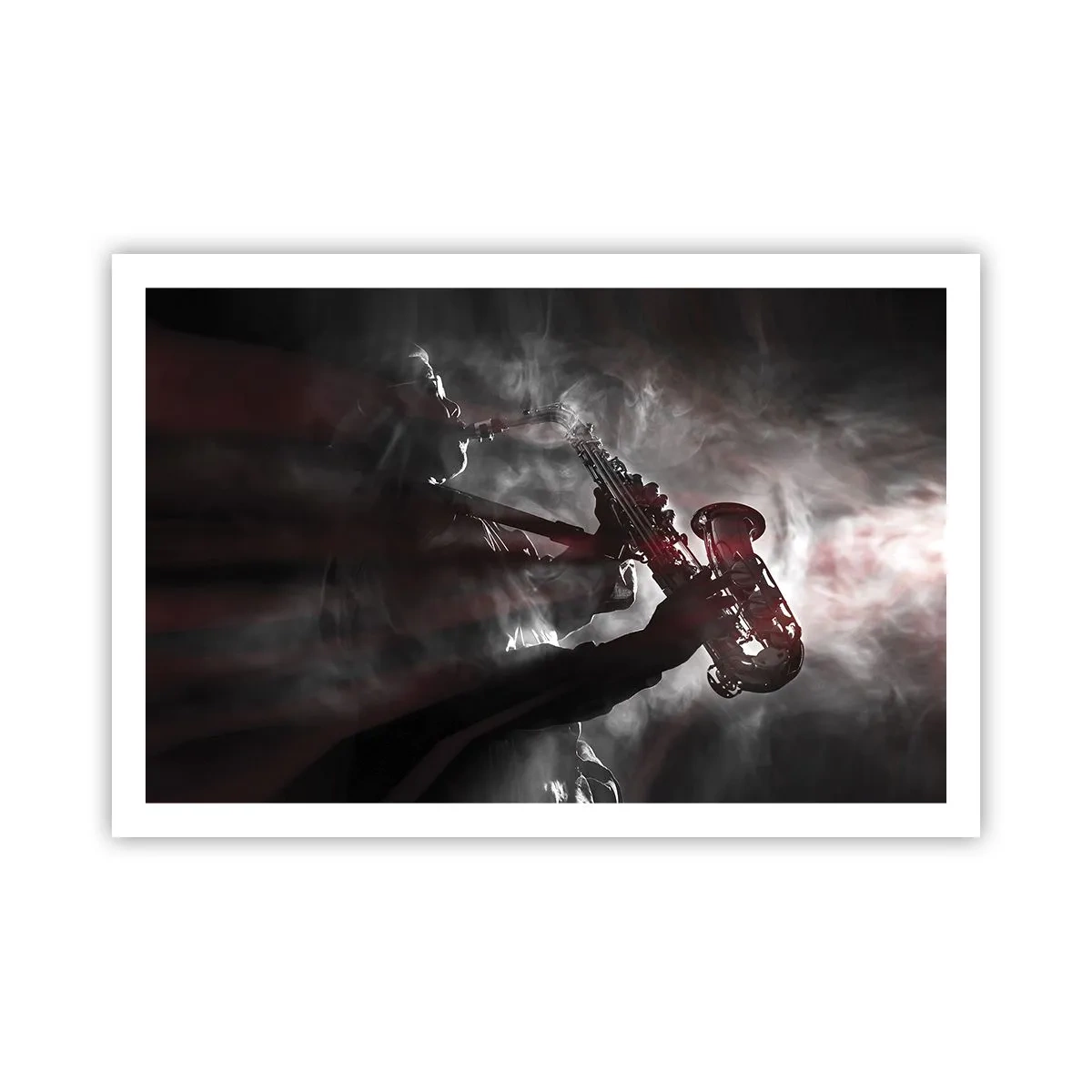 Póster - En el vapor del jazz - 91x61 cm