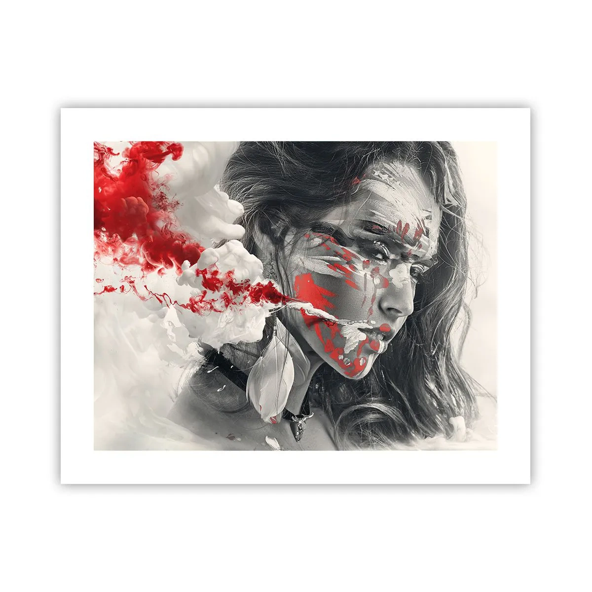 Póster - En los humos del absurdo - 50x40 cm