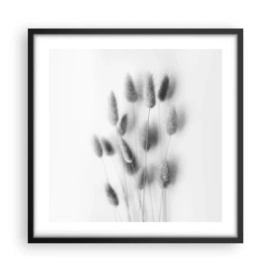 Póster en marco negro - Esponjas naturales - 50x50 cm