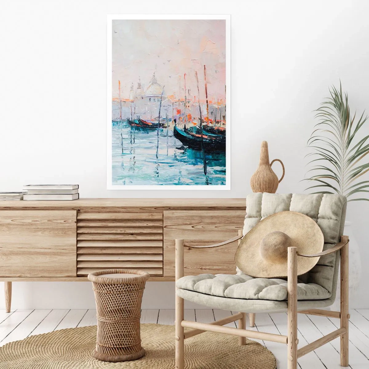 Póster - Más allá del agua, más allá de la niebla - 61x91 cm