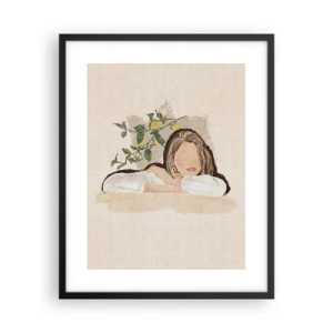 Póster en marco negro - La belleza del sur - 40x50 cm