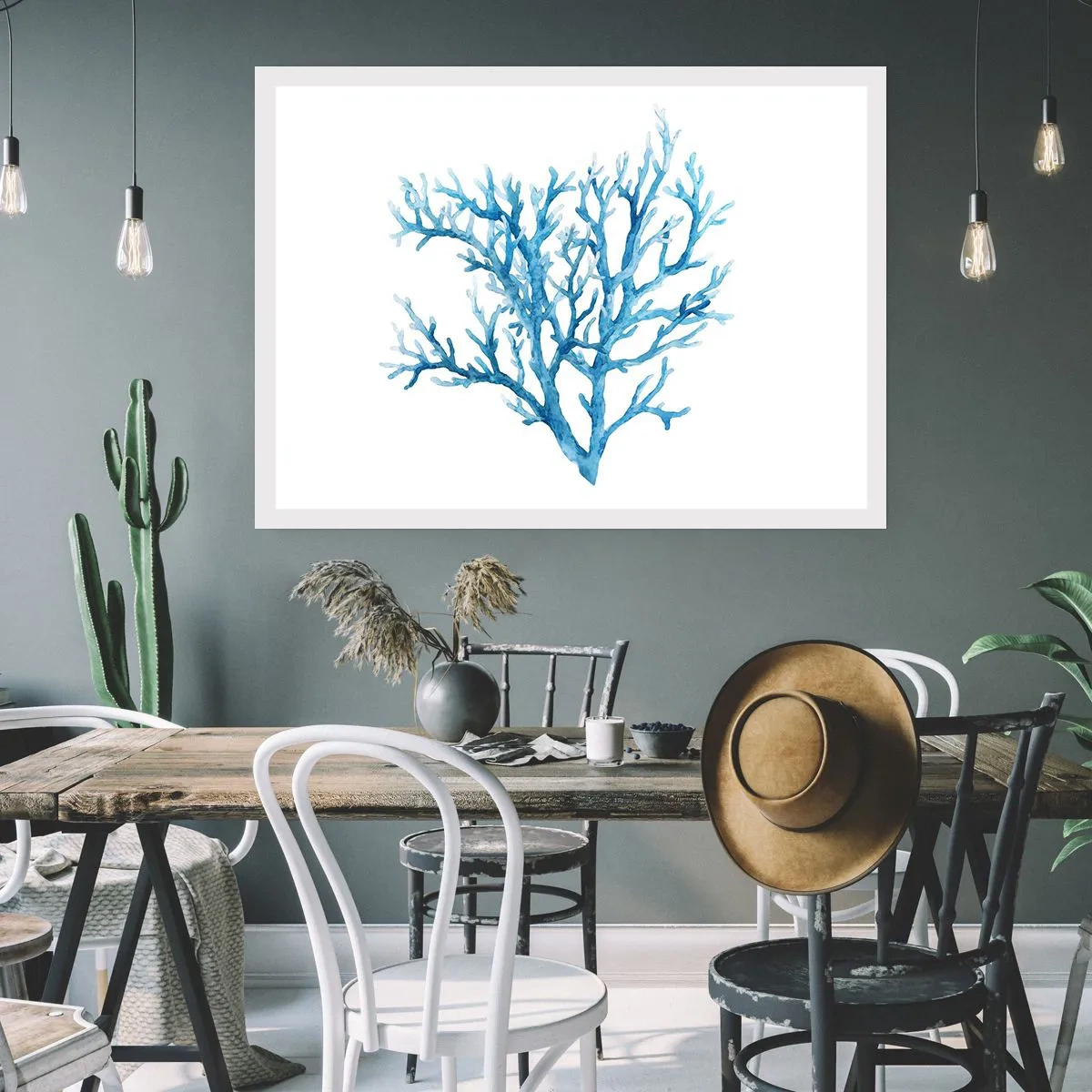 Póster - Filigrana marina - 40x30 cm