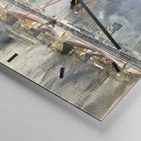 Esfera sin numeración, con rayas