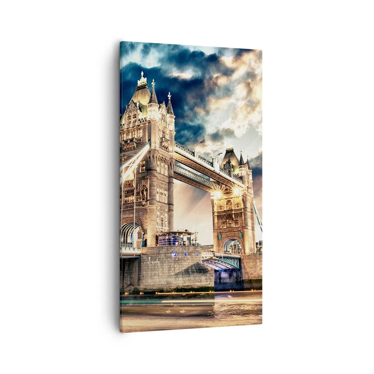 Cuadro sobre lienzo - Impresión de Imagen - Un monumento a un imperio victoriano - 55x100 cm