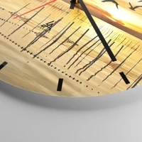 Esfera sin numeración, con rayas