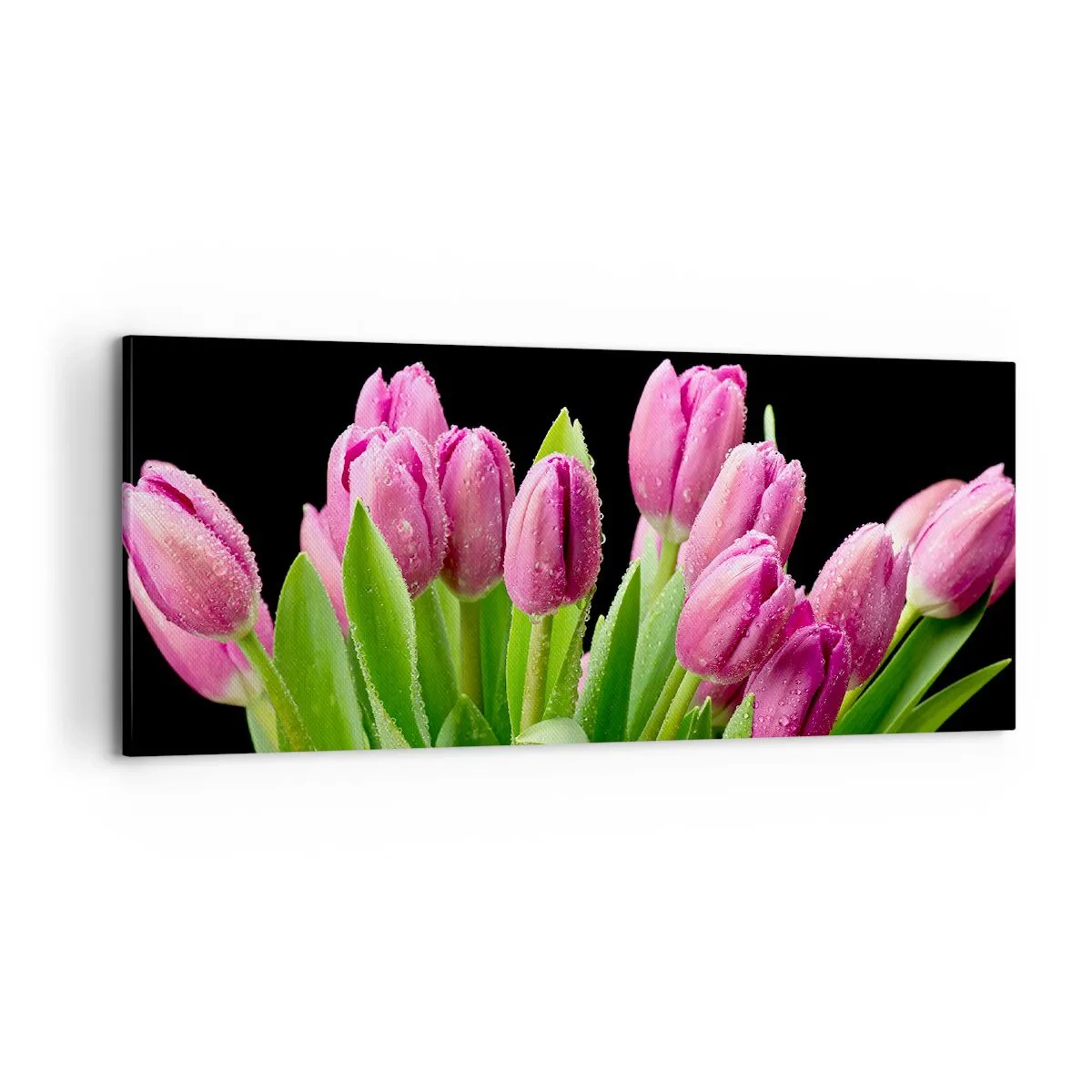 Cuadro sobre lienzo - Impresión de Imagen - La alegría de la primavera - 100x40 cm