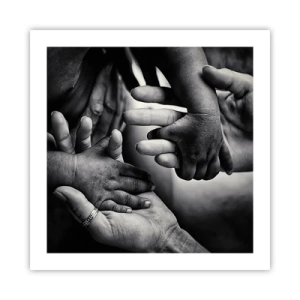 Póster - Ser humano - 50x50 cm